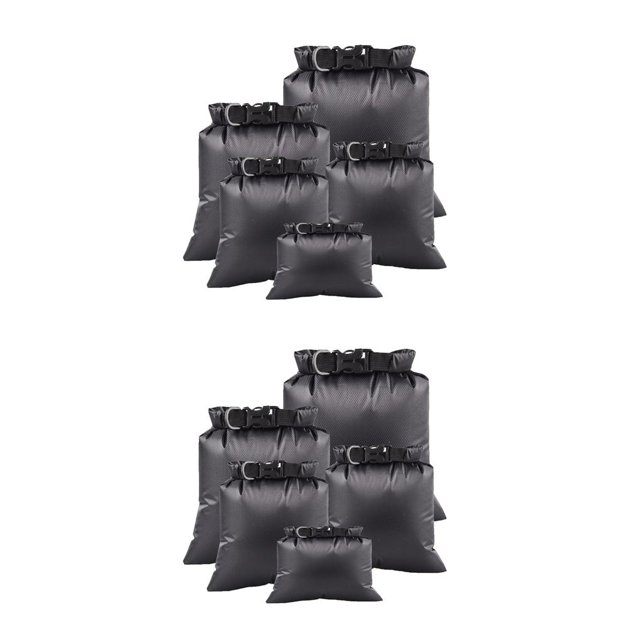Toystoory Bolsas secas Saco impermeable Flexible Rafting Luz de almacenamiento Correa multifuncional Gancho para canotaje Camping Natación Type5 NO5