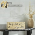 thumbnail image 3 of VHC Brands Buzzy Bees Busy Bees Live Here MDF Wall Sign 4x12, Spring Decor, Home Decorations for Wall or Door, Spring and Easter Hanging Decoration, 3 of 4