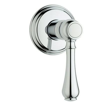 Grohe Geneva Volume Control - Grohe 19837000 Chrome - Lever Handle Geneva Volume Control Trim