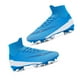 thumbnail image 4 of Tacos de fútbol para hombre, zapatos de entrenamiento interior al aire libre, zapatos de fútbol para adultos, zapatillas deportivas para entrenamiento de césped, color azul 41, 4 of 13
