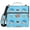 Cartoon Crab Shell Coconut Tree, variant on 3 Ring Zipper Binder with Shoulder Strap Waterproof Trapper Keeper 2 Inch D-Ring 500 Sheets Capacity Neon Dog Paw