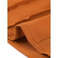 thumbnail image 7 of Allegra K Women's Ruffle V Neck Office Button Front Vintage Blouse, 7 of 7