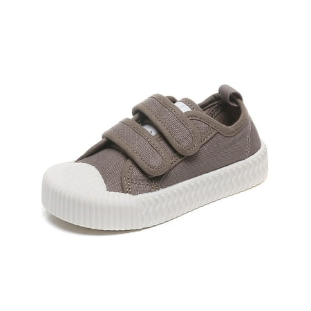 

SIMANLAN Children Canvas Sneaker Anti Collision Sneakers Non-slip Flats Travel Breathable Walking Shoes Outdoor Comfort Casual Shoe Green 6.5C