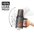 thumbnail image 3 of Halloween Spider Webs with Orange Spiders Tumbler with Handle and Lid,40oz Double Wall Vacuum Insulated Tumbler,Cups Gift for Women and Men, 3 of 7