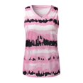 thumbnail image 3 of DHFJKG Sleeveless Tank Top For Women V Neck Loose Fit Casual Colorful T Shirt For Summer Comfort Trendy Tops, 3 of 4
