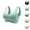 Green, variant on Wireless Push Up Bras for Women Seamless No Underwire Latex Bra Comfortable Sleeping Bralettes Everyday Bra