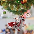 thumbnail image 1 of Christmas Tree Decorations Acrylic Flat Decorations Mini Indoor And Outdoor Christmas Tree Farmhouse Decorations Santa C Laus Ride Holiday Spring Christmas Decorations, 1 of 6