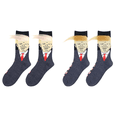 thumbnail image 1 of Calcetines Con Pelo Falso 3D para Hombres Y Mujeres (gris) Blanco, 1 of 6