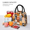 thumbnail image 5 of Salouo Cute Cat Paw for Insulated Lunch Bag for Women/Men - Leakproof Cooler Tote Bag Organizer - Reusable Lunch Box for Office Picnic Hiking Beach-One Size, 5 of 6