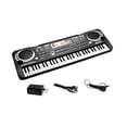 thumbnail image 3 of Teclado de Piano Electrónico CUTICAT 61 Teclas Juguete Musical Educativo para Niños 3 Años, 3 of 8