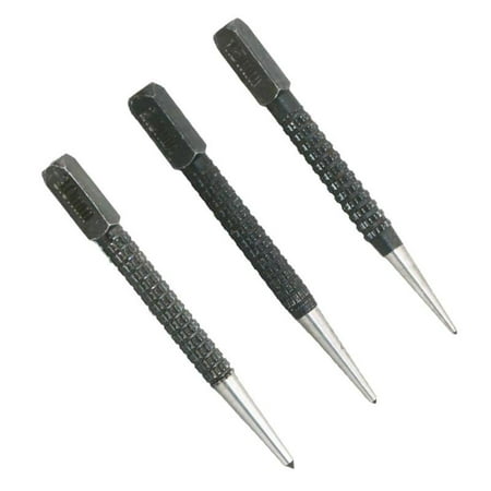 

Set of 3 Center Punch Set Wood DIY Marking Tool For Proofing Hole Drilling Tool
