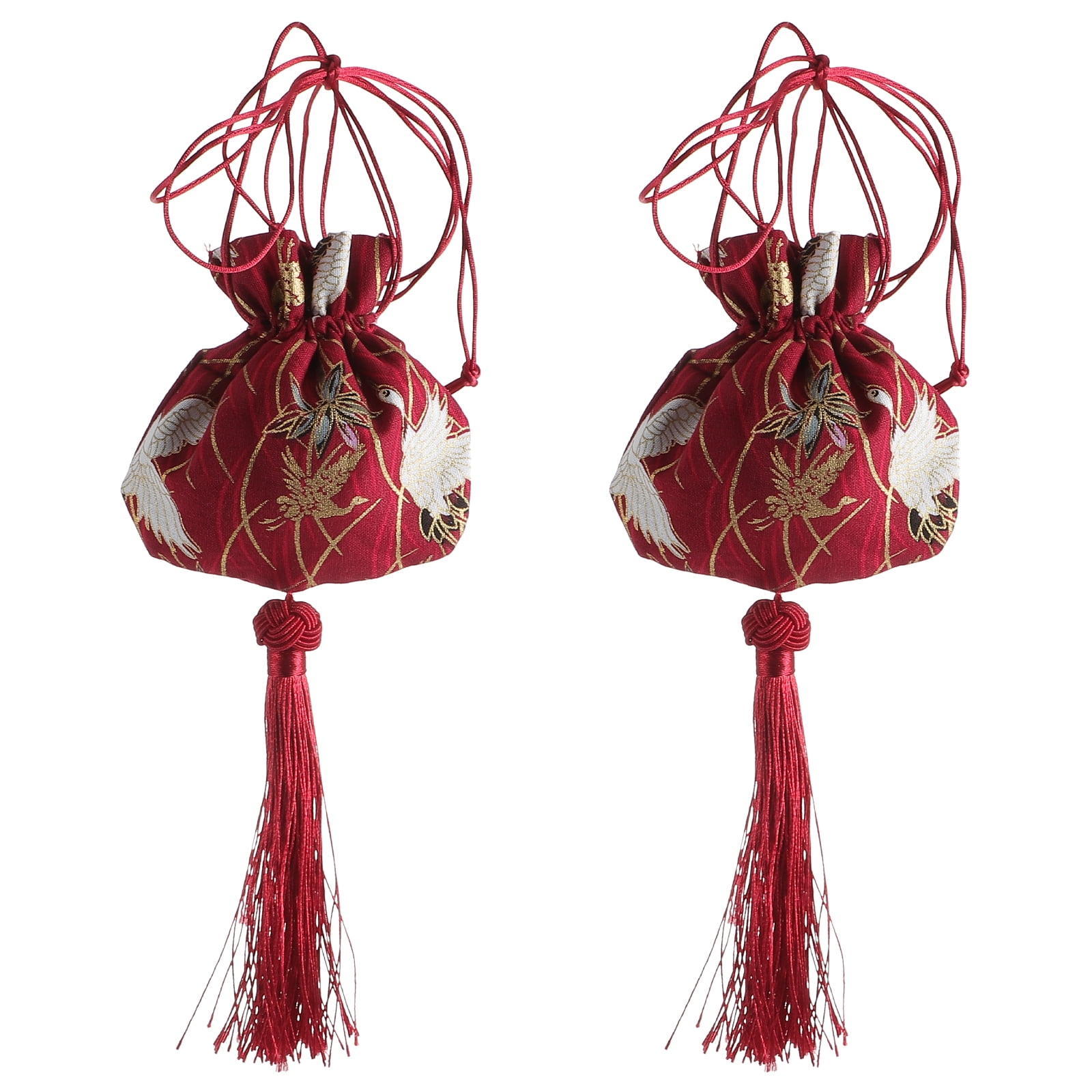 Sachet Empty Chinese Sachets Drawstring Scent Cloth Women Brocade Amulet Pouch Purse Jewelry Year New Gift Coin