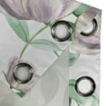 thumbnail image 4 of Ambesonne Vintage Grommet Curtain, Romantic Branches Flowers, 50"x120", Mauve and Fern Green, 4 of 5