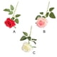 thumbnail image 4 of Billuyoard Paquete de 12 rosas y flores de seda exquisita artesanía y elegancia para un toque romántico Flores artificiales rojo brillante, 4 of 6