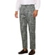 thumbnail image 4 of Pantalones impresos INSPIRE CHIC para hombre, pantalones rectos con estampado de leopardo, talla 38, color gris, 4 of 5