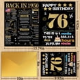thumbnail image 2 of Tarjeta de Felicitación Joycard 76º Cumpleaños con Sobre, 2 of 7