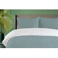 thumbnail image 4 of Ambesonne Dusty Blue Duvet Cover Set, Orient and Flourishing, 2-Calking, Blue Grey Grey Teal, 4 of 7