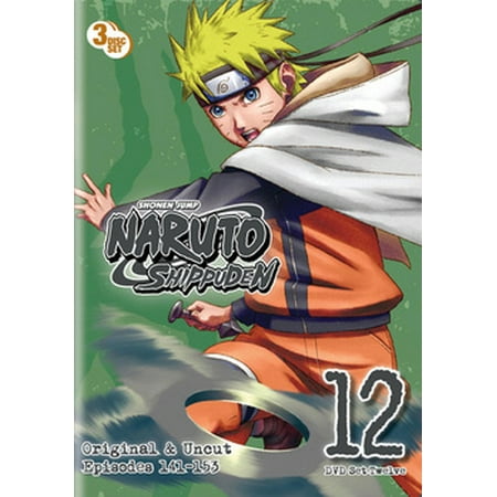 Naruto Shippuden: Box Set 12 (DVD) (Naruto Shippuden Best Ost)