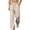 Khaki, variant on Bxsruta Mens Loose Fit Joggers Drawstring Waist Athletic Pants Casual Streetwear Wide Leg Trousers