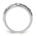 thumbnail image 2 of 925 Sterling Silver Vintage Claddagh Ring Celtic, 2 of 7