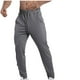 thumbnail image 1 of Pantalones largos de alta elasticidad para entrenamiento, running, para hombre, informales, deportivos, con cremallera, de color liso, 1 of 6