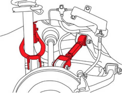 Specialty 67765 Suspension Control Arm Kit Fits select: 1990-1996 NISSAN 300ZX, 1989-1994 NISSAN 240SX