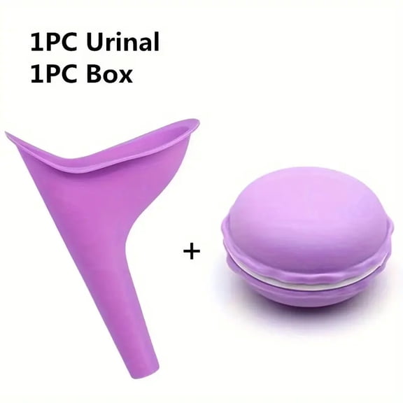 Female Urination Device -Blue-Portable Stand Up Urinal for Women with Storage Pouch, Hygienic Travel Companion for Outdoor & On-The-Go Use, Perfect for Hiking, Camping, Travel