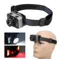thumbnail image 4 of Headlamp, Waterproof Adjustable Head Front Light, For Camping Outdoor Lighting Induction Light Fishing, 4 of 8