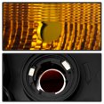 thumbnail image 4 of Spyder Automotive Headlight Assembly 9049729 OE Beam; Chrome Housing; Clear Lens With Amber Reflectors; Halogen; DOT/SAE Approved; Single, 4 of 9