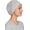 Ash, variant on Women's Slouchy Snood Cap Bamboo Viscose Breathable Beanie Hat Sport Casual Fashion Headwear Soft Stretch Skull Cap