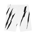 thumbnail image 2 of Effete Feline Claw Marks Scratch Women's Bike Shorts (AOP), 2 of 6