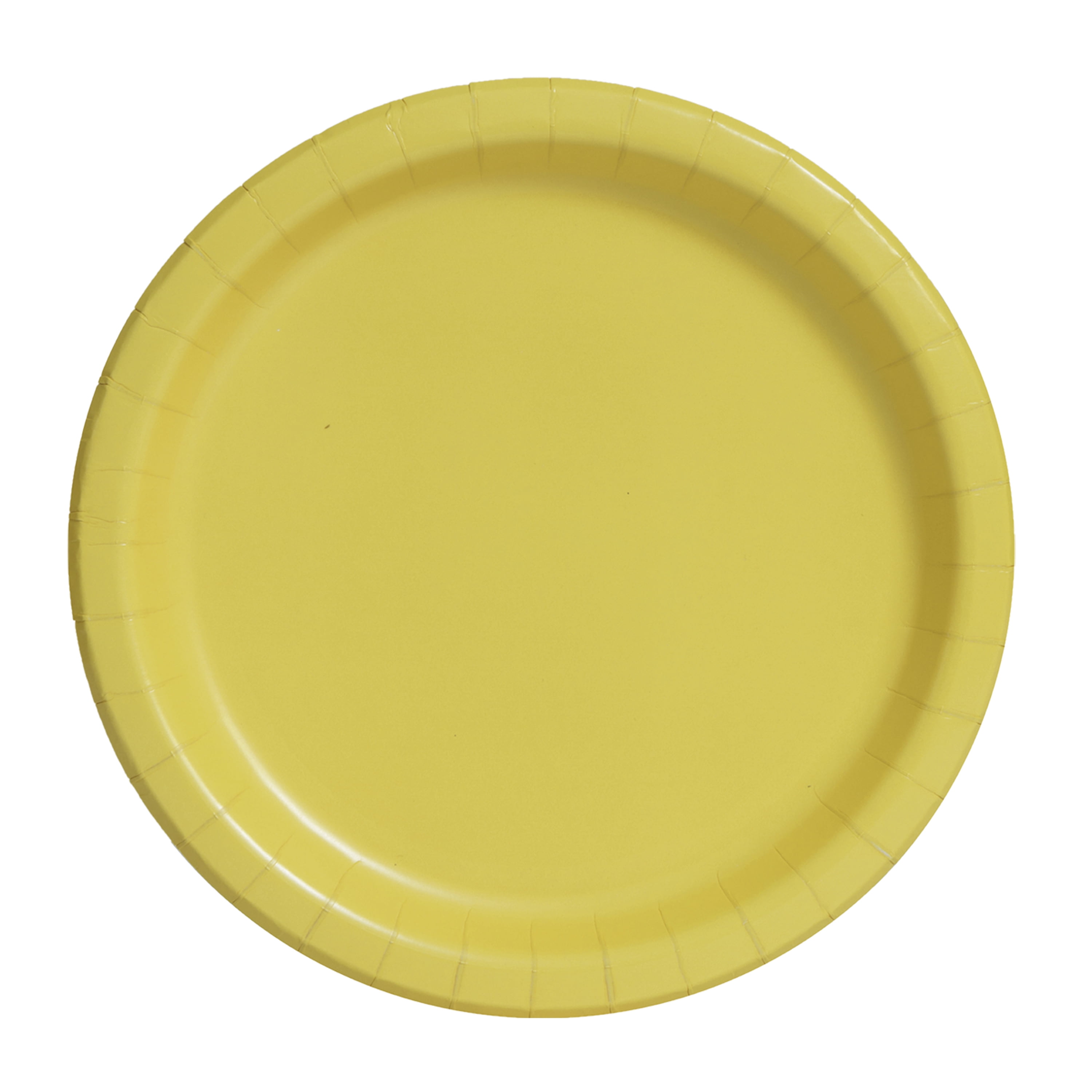Disposable Paper Plates, 9", Assorted Colors, 10 Count, by Way To Celebrate