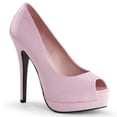 thumbnail image 2 of Bordello BELLA-12 - 5 1/4" Heel, 1 1/2" Hidden & Exposed Pf-B. Pink/B. Pink-7, 2 of 4