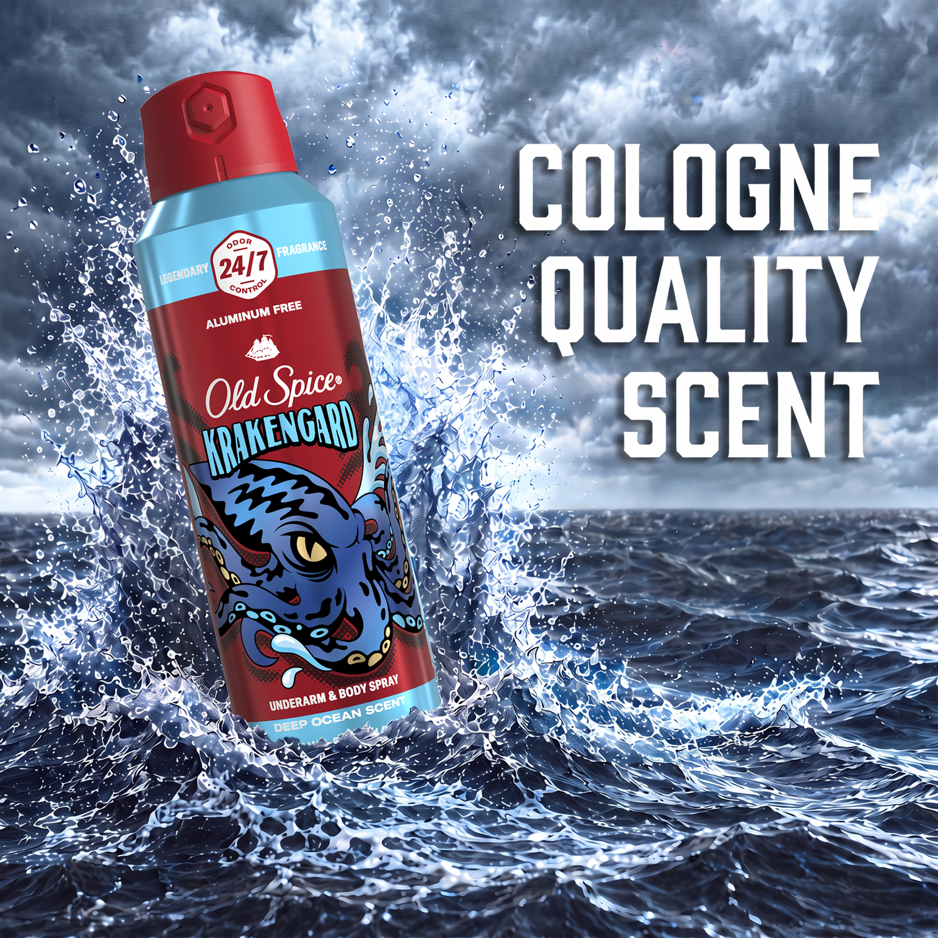 Old Spice Krakengard Body Spray photo 5
