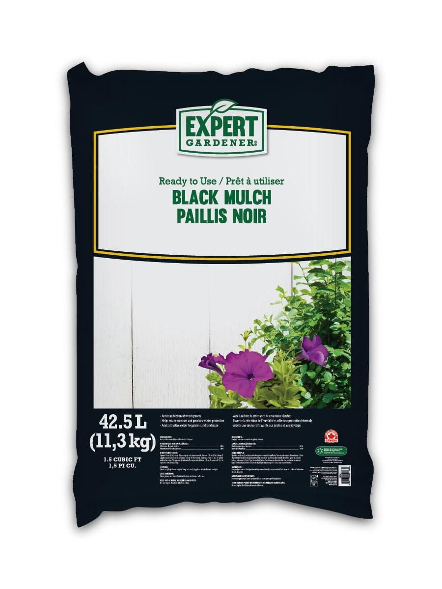 Expert Gardener Black Mulch 1.5 cuft (42.5 L)