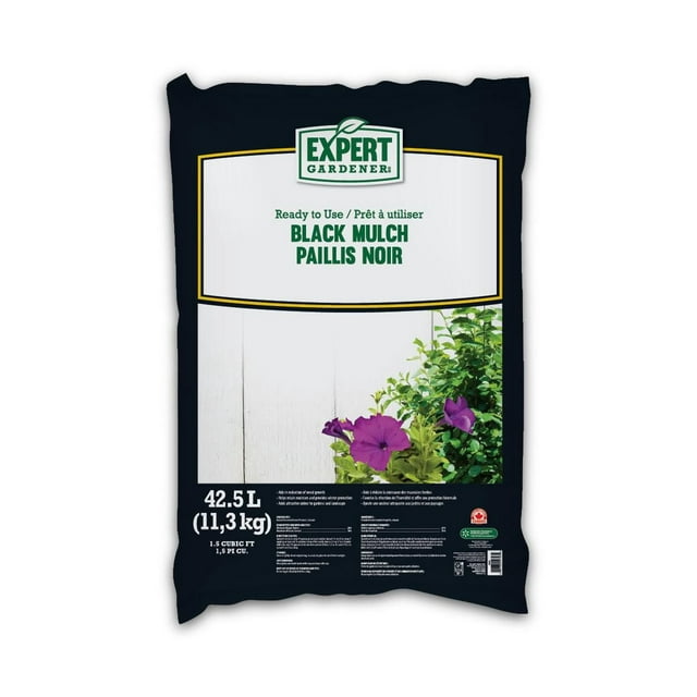 Expert Gardener Black Mulch 1.5 cuft (42.5 L)