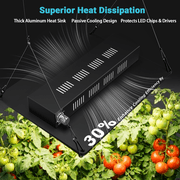 ALPHAGROW 4 x 4 ft Grow Tent Kit with 100 W LED Light, 4 in Inline Fan, Carbon Filter and 8 ft Ducting