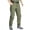 Green, variant on Mens Ripstop Cargo Pants with Thermal Lining for Flexible Outdoor Work Hiking and Trail Adventures S Size Grey