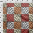 thumbnail image 3 of oneOone Cotton Flex White Fabric Stripes Sewing Craft Projects Fabric Prints By Yard 40 Inch Wide, 3 of 4