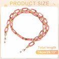 thumbnail image 2 of Acrylic Glasses Chain, Eyeglass Chain Holder Strap Chains, 2 of 5