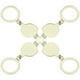 thumbnail image 1 of Puerta de 4 piezas Peephole Privacy Cover Puerta Visitante Puerta de cobre Puerta de cobertura Protector de cubierta, 1 of 6