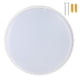 thumbnail image 1 of Luminaria de techo LED redonda para interiores, resistente al agua y al polvo, 20 W, 220 V, con control por interruptor, 240 x 50 mm, clasificación IP65, 1 of 8