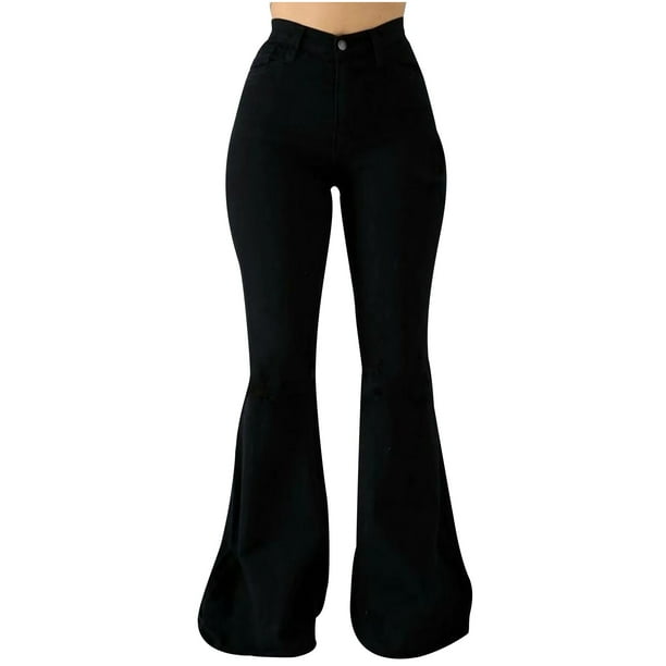Giftesty Womens Pants Clearance Women Fashion Ladies Solid Slim Colour