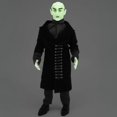thumbnail image 4 of Figura de acción Mego Glow in The Dark Nosferatu de 8 pulgadas con abrigo negro, 4 of 6