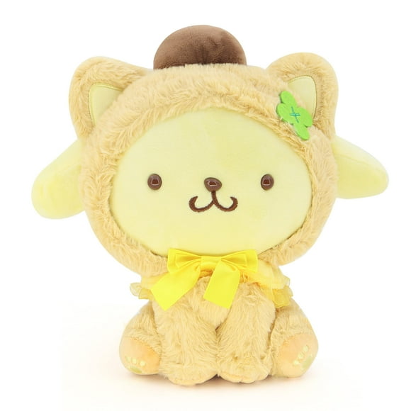 Cute Kawaii Pom Pom Purin Plush Toys, Soft Black Dog Doll Stuffed Plush Toy Birthday Gifts For Childen Birthday Christmas Gifts®23cm/9inch