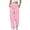 Pure Pink, variant on gakvbuo Sweatpants For Women Cargo Pants Drawstring Baggy Bottom Sweatpants Pockets High Waist Sporty Gym Athletic Fit Jogger Pants Trousers