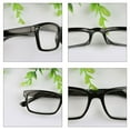 thumbnail image 2 of Kitem Classic Men Women Plastic Frame Reading Glasses 1.00 to 4.00 Elder Adult Glasses, 2 of 5