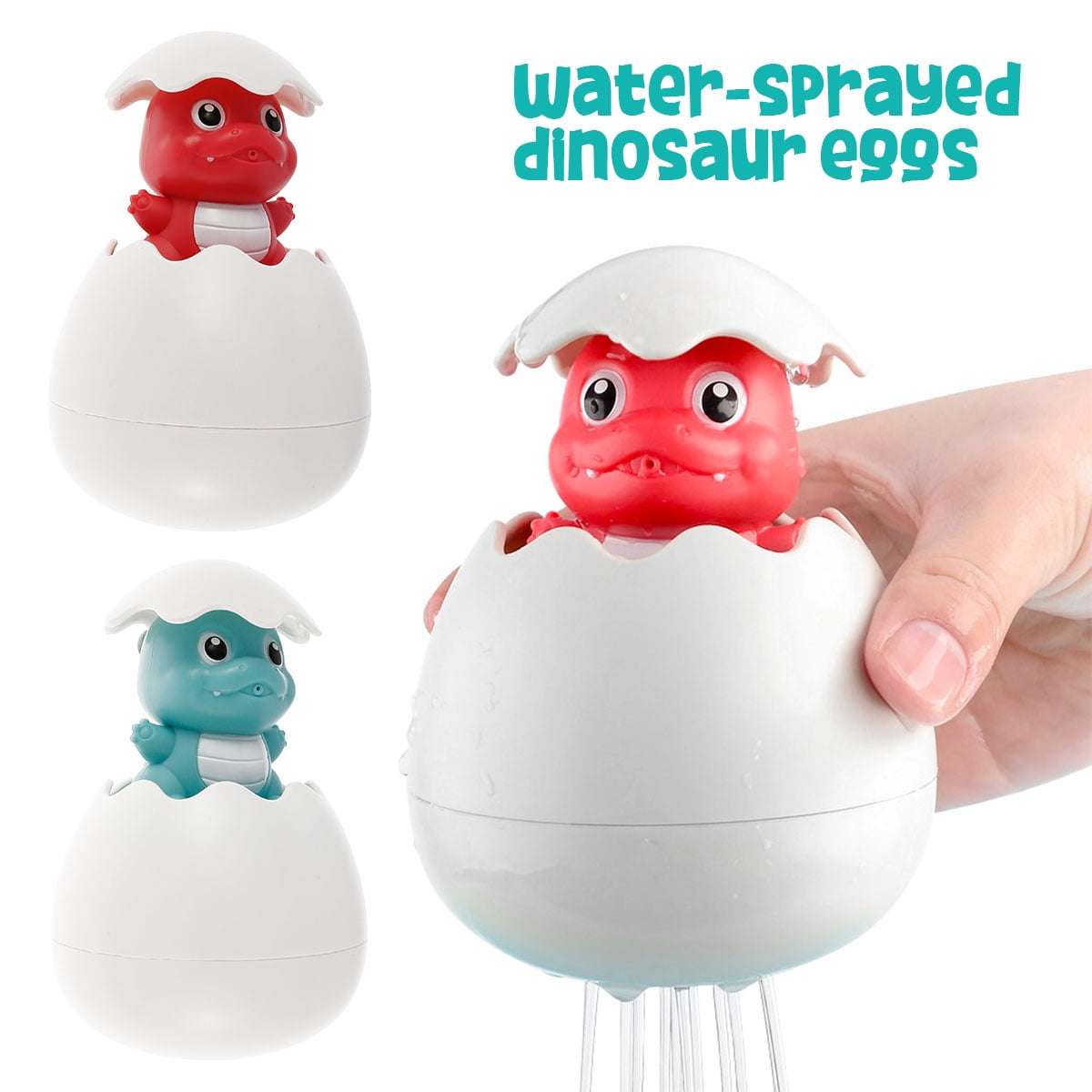 hatching easter egg bath toy
