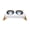Distressed White, variant on Country Living Elevated Mango Wood Dog Feeder with 2 Stainless Steel Bowls (12oz)–Natural
