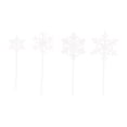 thumbnail image 2 of 5x4 Uds. Adornos Para Magdalenas Con Copos De Nieve Brillantes, Selecciones Para Pastel De Fiesta De Cumpleaños Y Navidad, Color, 2 of 8